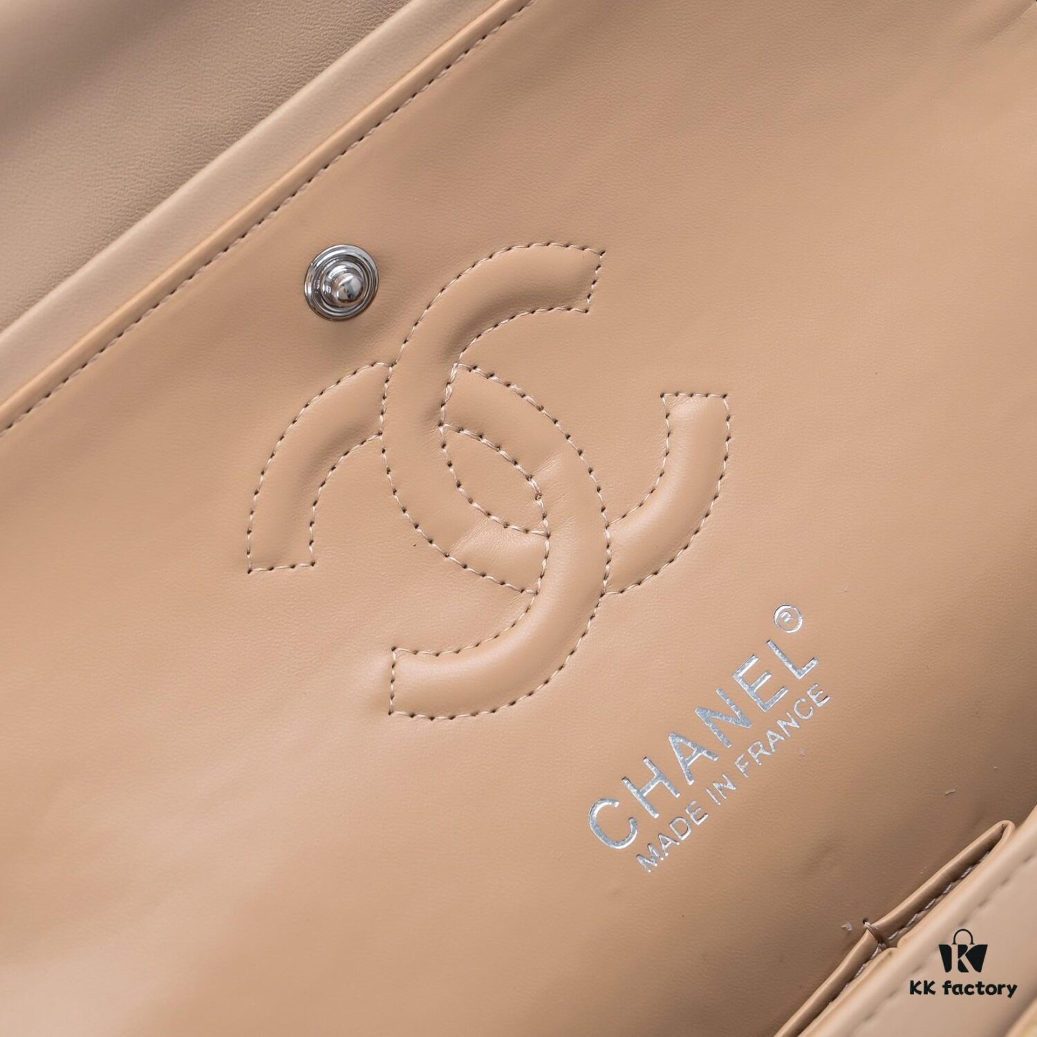 CHANEL Lambskin Classic Crossbody Bag with Red Lining, Summer Arrival