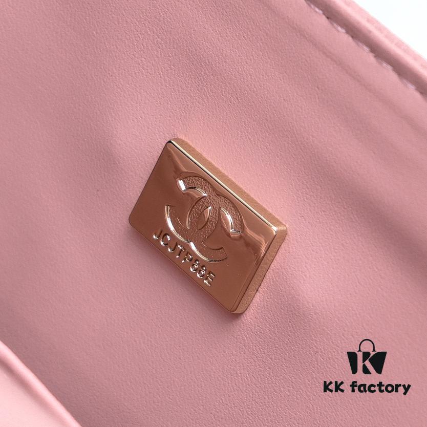 Chanel 2.55 Classic Flap Bag in Top-Tier Caviar Quilted Calfskin with Genuine 24K Gold Hardware