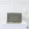 Chanel 2.55 Classic Flap Bag in Top-Tier Caviar Quilted Calfskin with Genuine 24K Gold Hardware