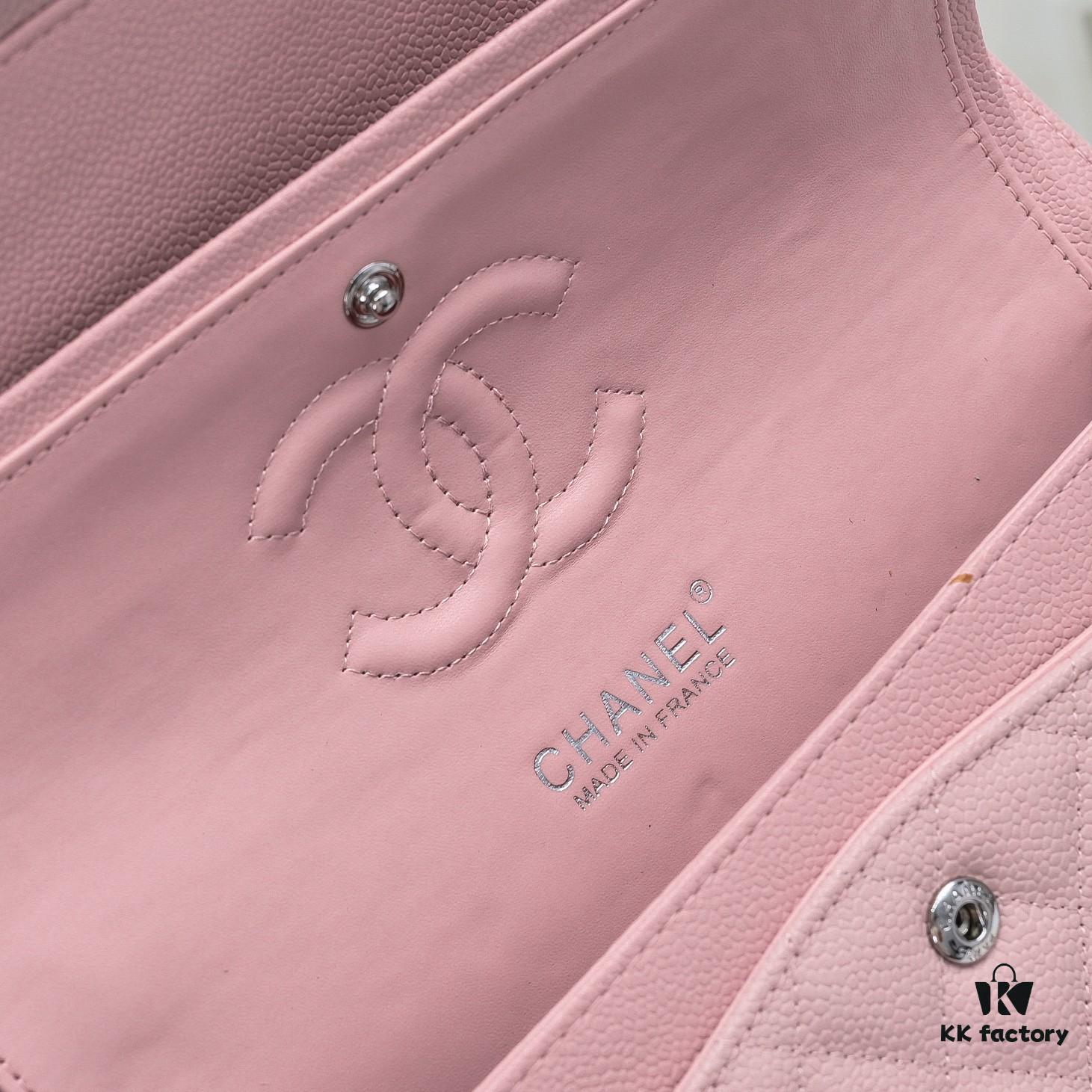 Chanel 1112 Quilted Matelassé Caviar Grain Leather Handbag CF2.55 – Ultimate Luxury Classic Flap Bag