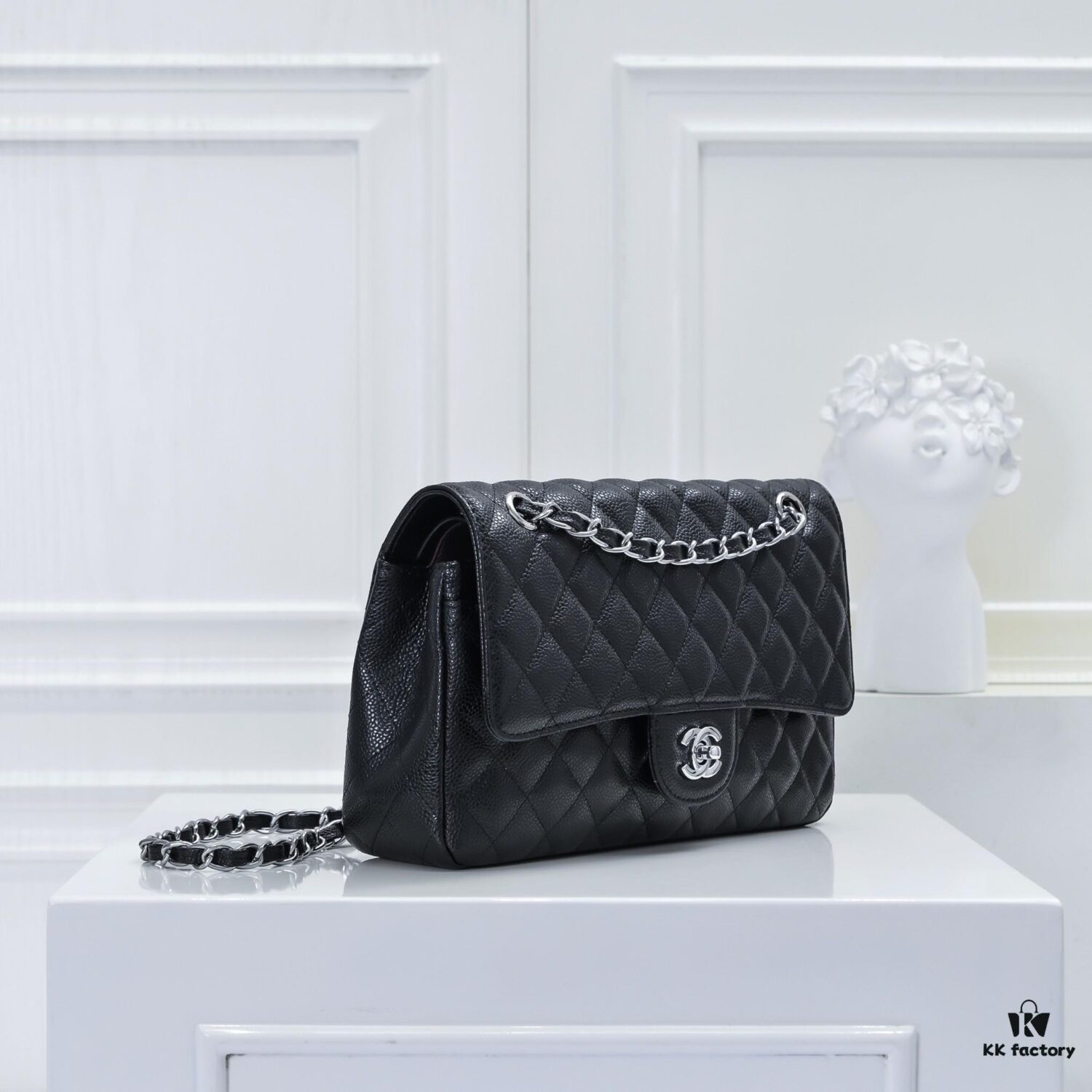 Chanel 2.55 Quilted Caviar Grain Calfskin Handbag - Ultimate Luxury Edition