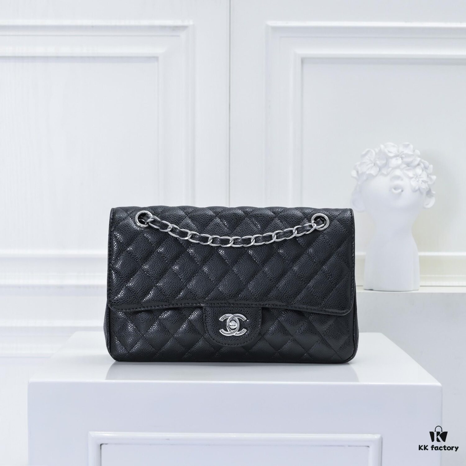 Chanel 2.55 Quilted Caviar Grain Calfskin Handbag - Ultimate Luxury Edition