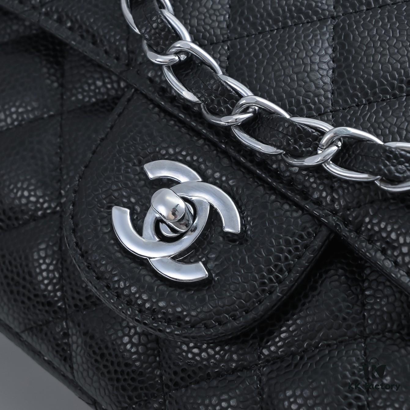 Chanel 2.55 Quilted Caviar Grain Calfskin Handbag - Ultimate Luxury Edition