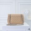 Chanel Classic Flap Bag CF2.55, Ultimate Luxury Item, Top-Tier Caviar Quilted Calfskin with Genuine 24K Gold Hardware