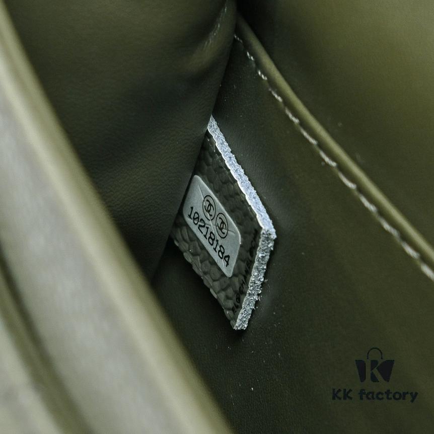 Chanel 2.55 Classic Flap Bag in Top-Tier Caviar Quilted Calfskin with Genuine Gold Hardware