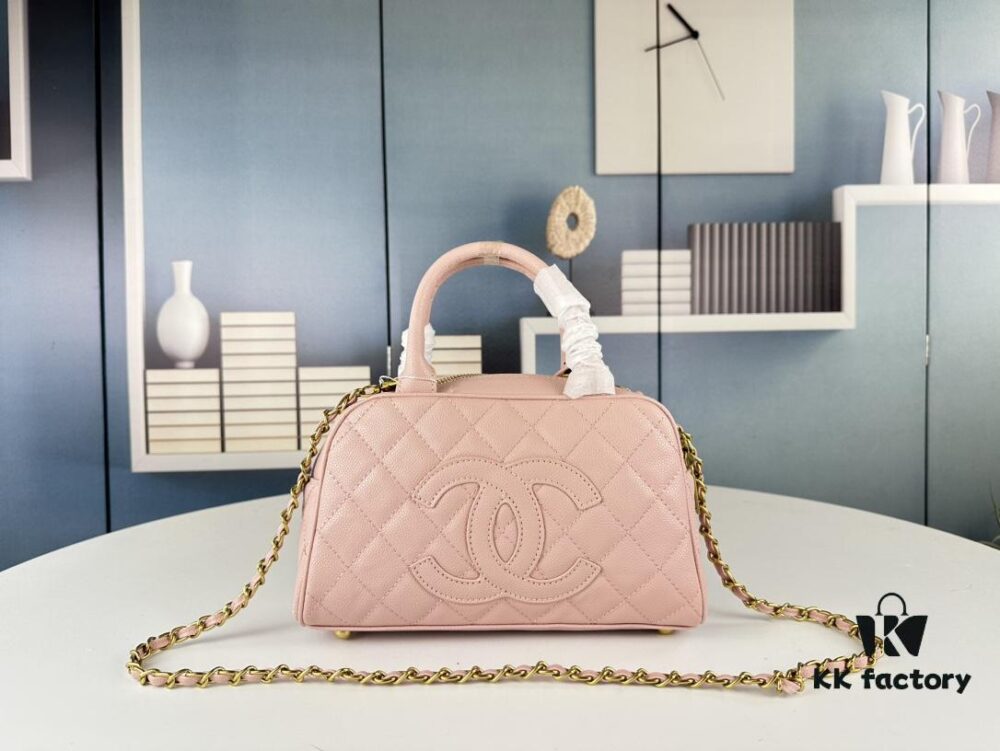 New Arrival Jennie Same Style Chanel Bowling Bag Black Why Is It So Popular?