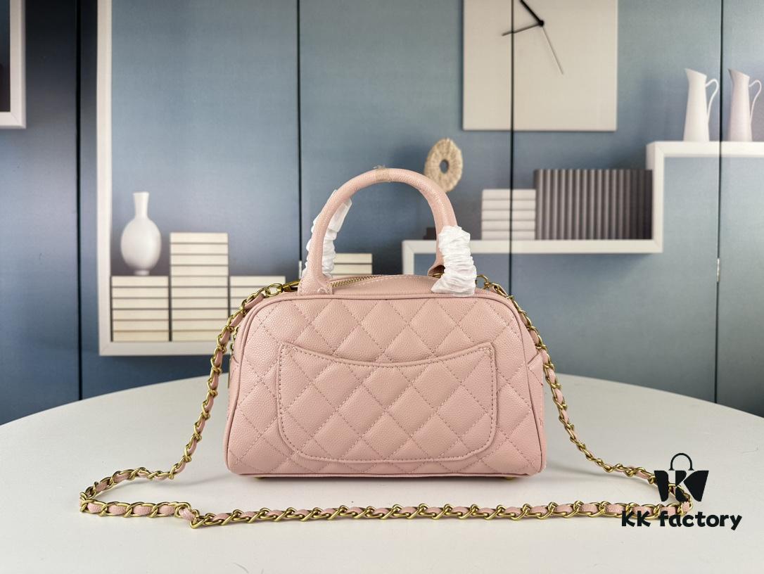 New Arrival Jennie Same Style Chanel Bowling Bag Black Why Is It So Popular?