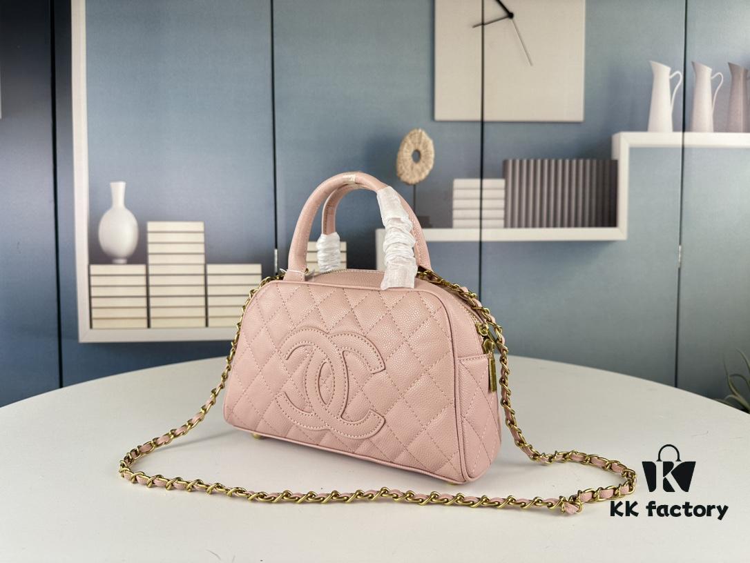 New Arrival Jennie Same Style Chanel Bowling Bag Black Why Is It So Popular?