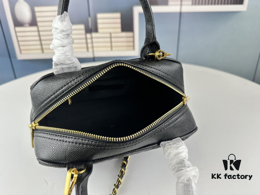 New Arrival Batch Jennie's Same Style Chanel Bowling Bag in Black – Why Is It So Popular?