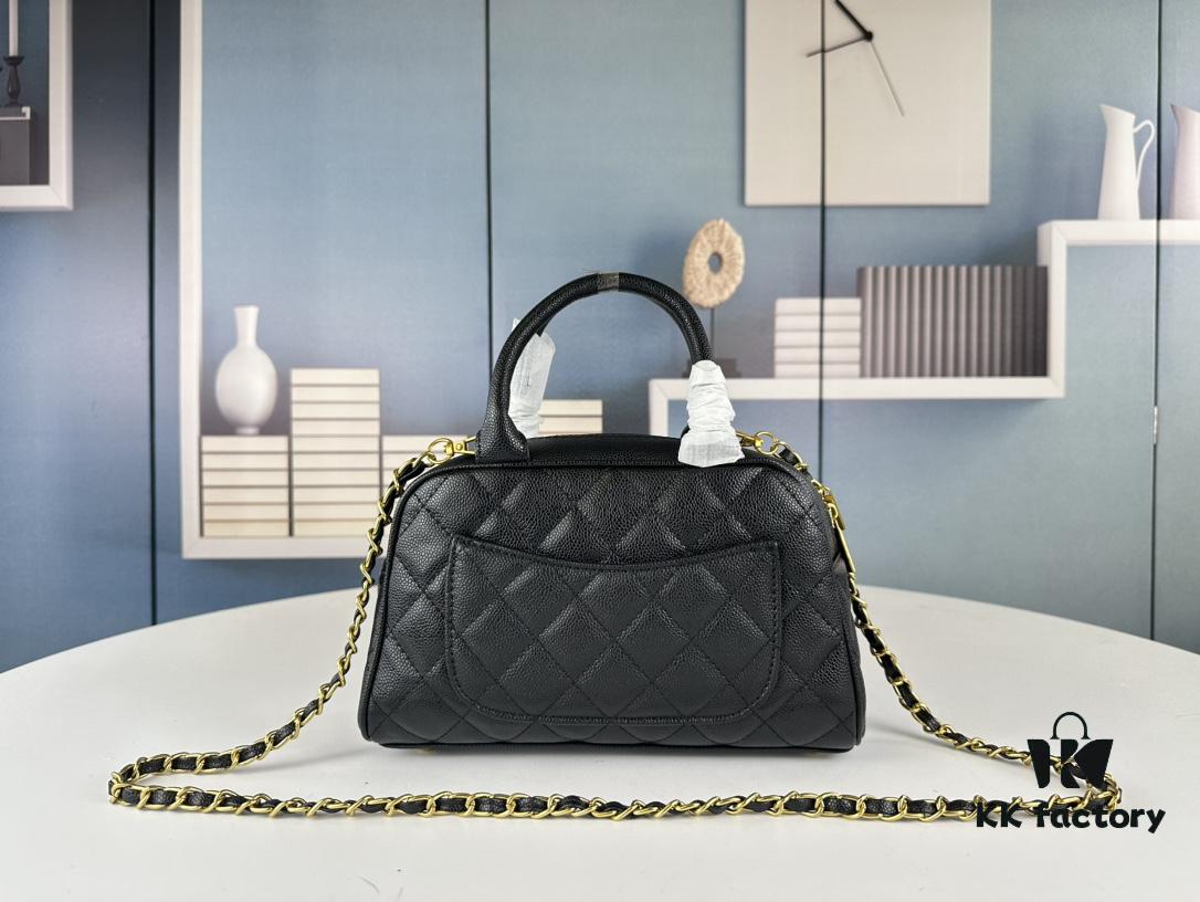 New Arrival Batch Jennie's Same Style Chanel Bowling Bag in Black – Why Is It So Popular?