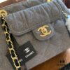 Chanel Washed Denim Bowling Bag - Pre-loved Chic