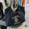 Xiaoxiang Home Chanel Denim Underarm Tote Bag [CHANEL] 2024 New Trendy Fashion Must-Have, Stylish Design That Captivates Every Girl's Heart