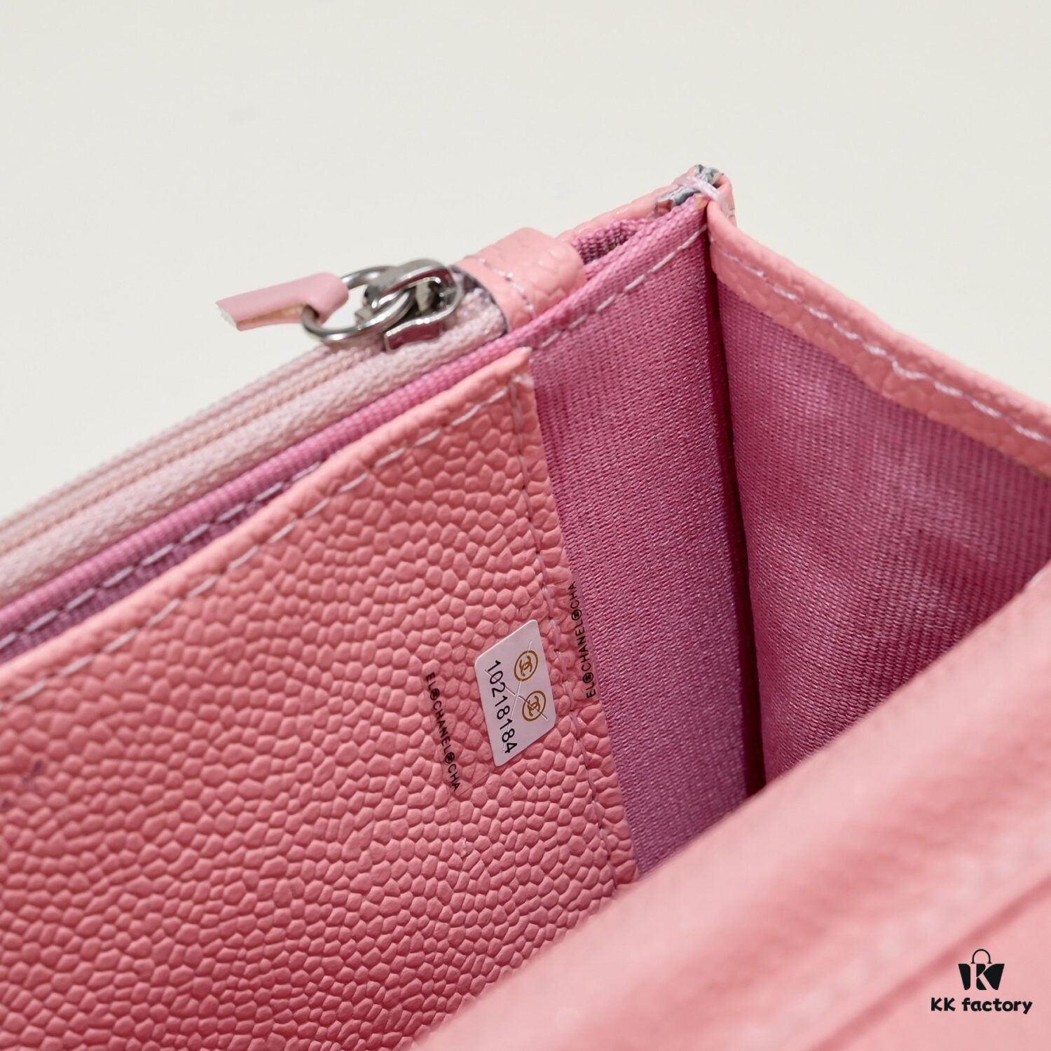 CHANEL WOC Classic Caviar 'Fortune Bag' with Original Hardware, Adjustable Chain Strap for Crossbody or Shoulder Wear