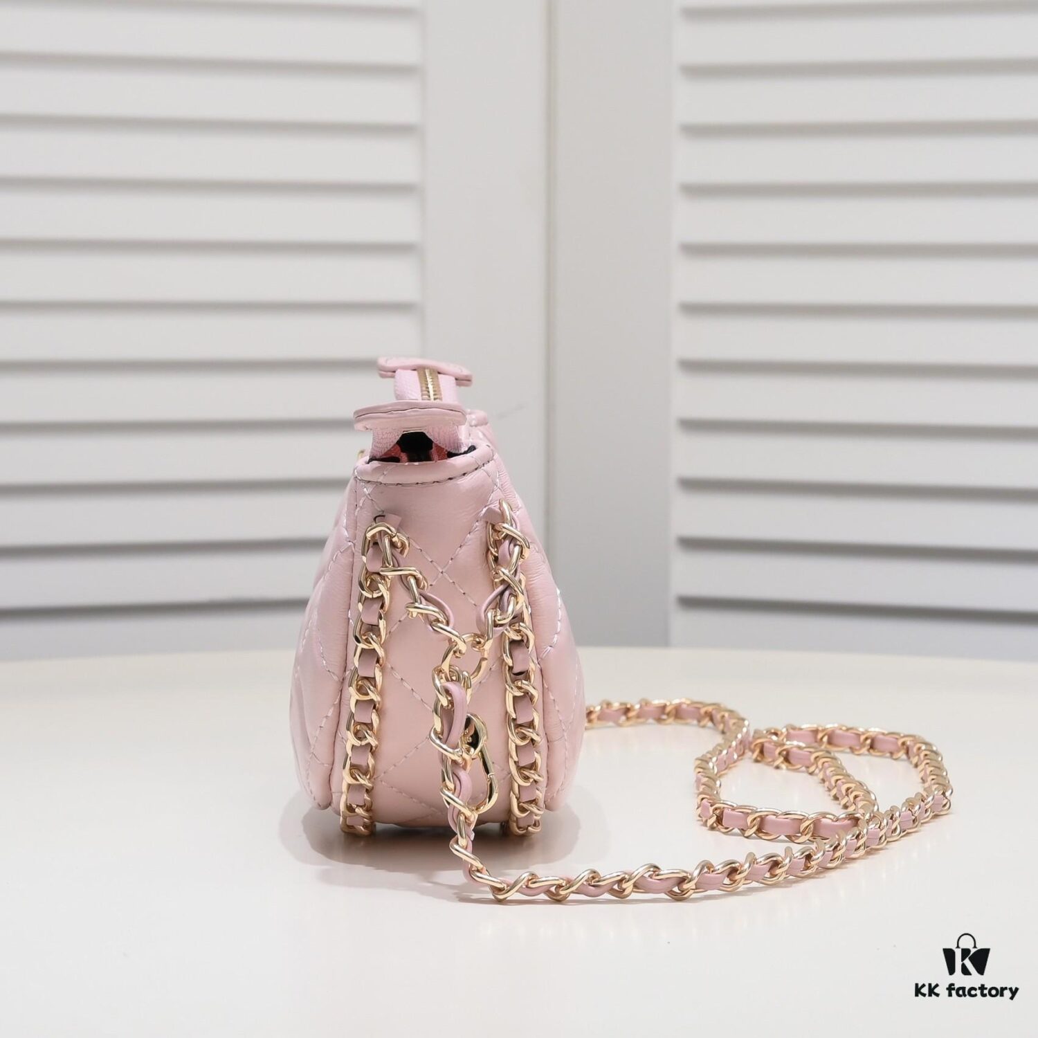 Singles' Day Special Price Mini Chanel 23P Moon Bag 🌙🤍 Adorable Small Wastebag