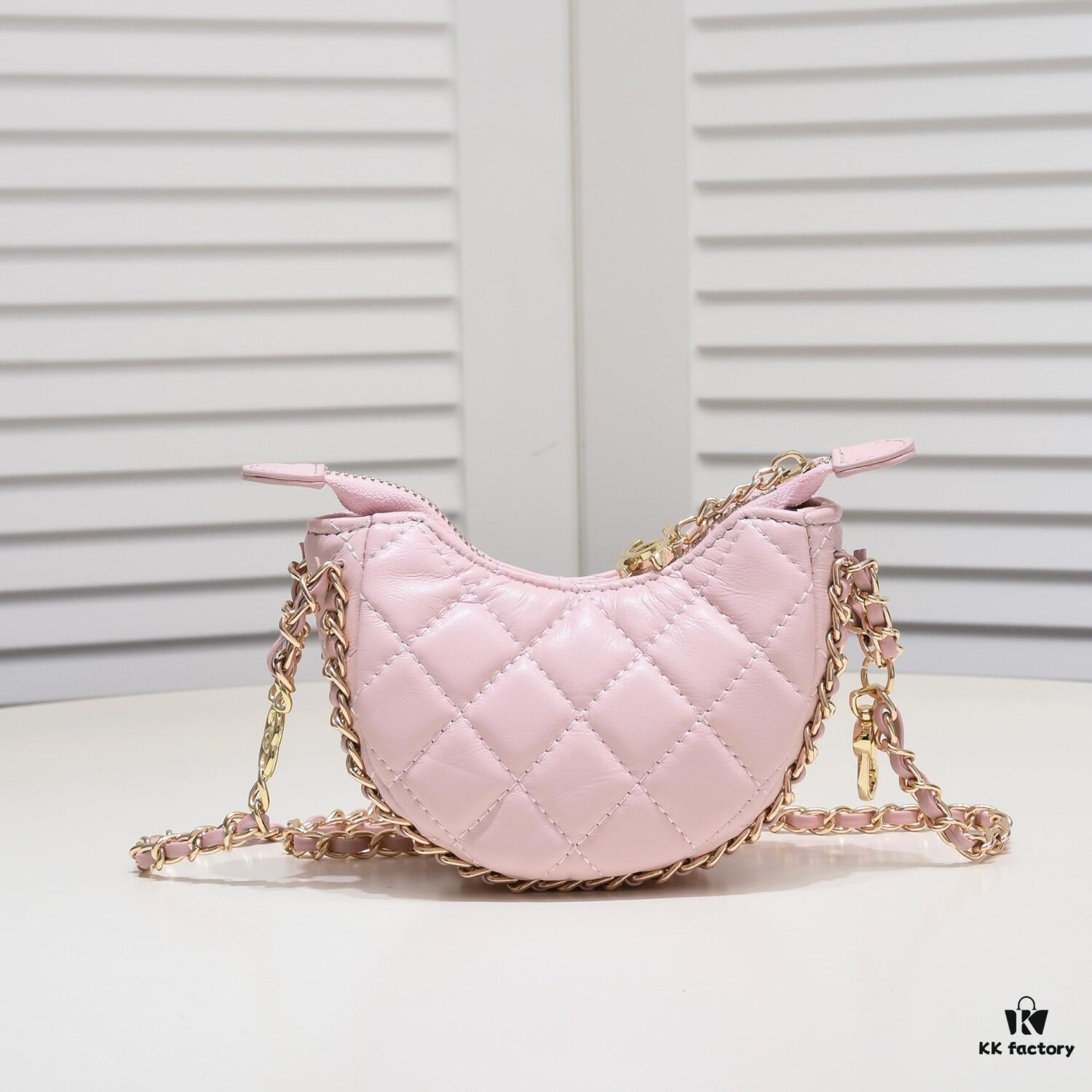 Singles' Day Special Price Mini Chanel 23P Moon Bag 🌙🤍 Adorable Small Wastebag