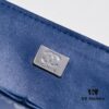 Deep Blue Chanel Classic Century Style, Exquisitely Crafted with Imported Lambskin and Original Hardware, Quilted Diamond Pattern, Soft and Perfect Shape