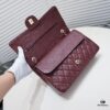 Burgundy Red Chanel Classic Century Bag, Exquisite Craftsmanship with Imported Caviar Calfskin and Authentic Hardware, Quilted Design, Soft Shape, Size: 30X18X8cm, Model No. 1113