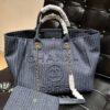Chanel 24C Denim Beach Bag