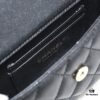 Chanel Kelly Long Handle Bag in Black Calfskin