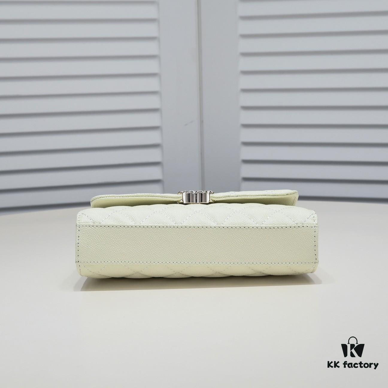 Chanel Kelly Long Handle Bag in Black Calfskin