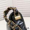 Chanel 23K Calfskin Wide Strap Shoulder Bag AS4423