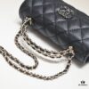 Chanel Kelly Long Handle Bag in Black Calfskin