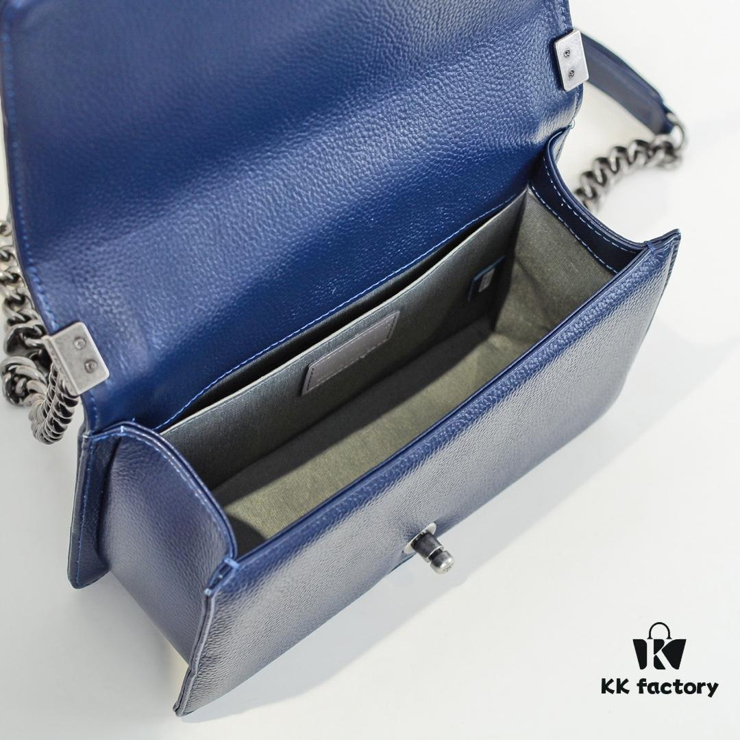 Genuine Leather with Original Hardware Chanel-Style Handbag, 25*15*8cm