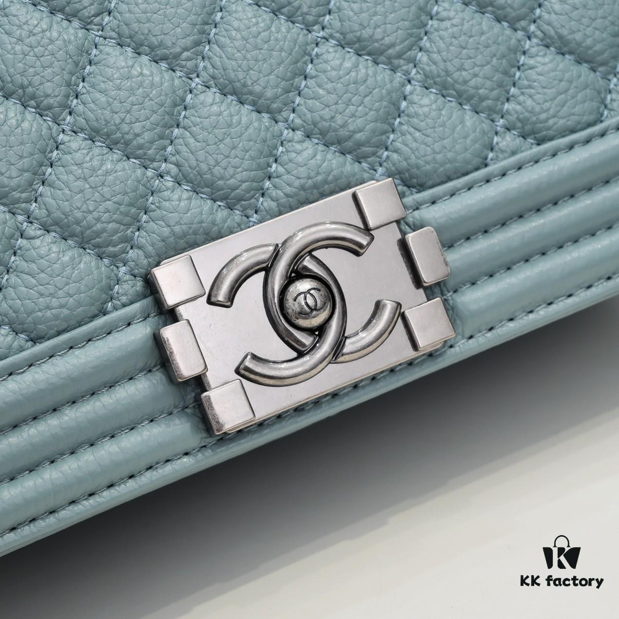 Full Genuine Leather with Original Hardware - Chanel Style Crown