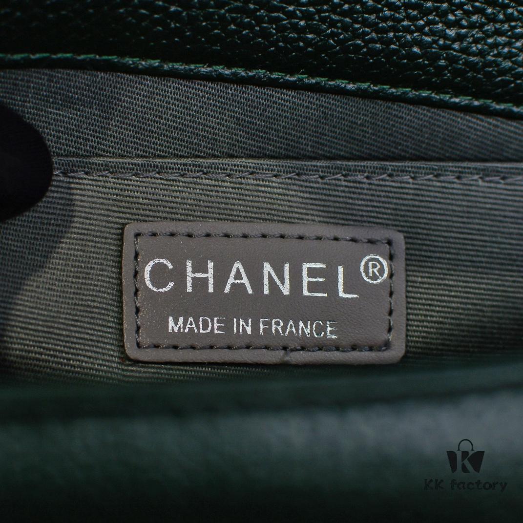 Full Genuine Leather with Original Hardware - Chanel Style