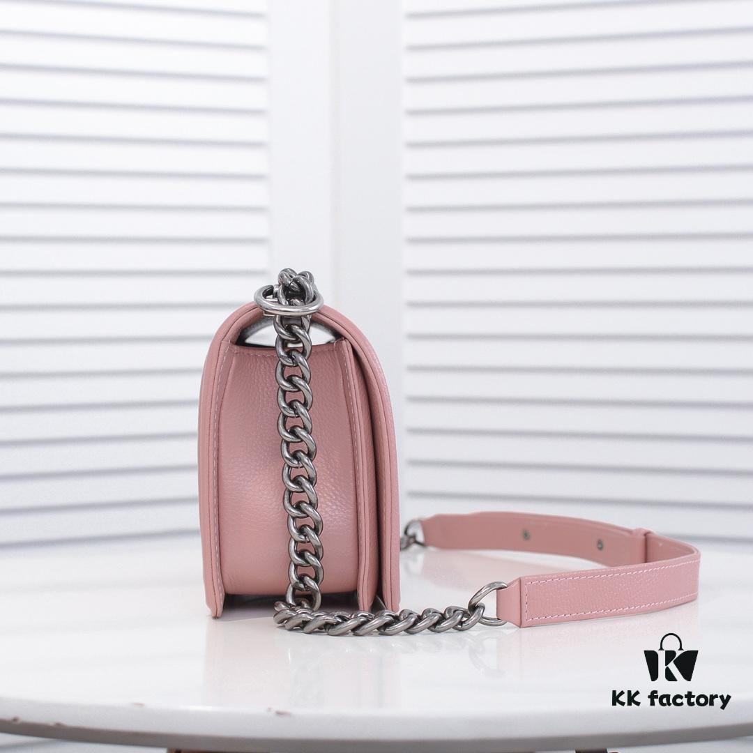 Genuine Leather Inside and Out with Original Hardware - Chanel, Imported Top-Grade Calfskin with Crinkled Texture, Thickened Electroplated Hardware, Craftsmanship Comparable to Authentic