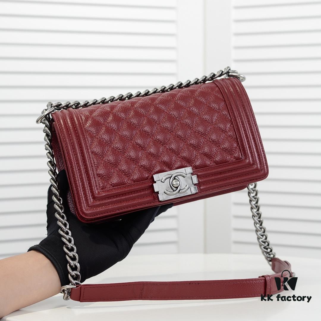 Full Genuine Leather with Original Hardware Chanel Handbag