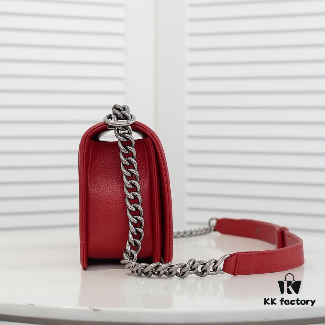 Genuine Leather with Original Hardware Chanel-Style Handbag, Exquisite Craftsmanship, Premium Quality