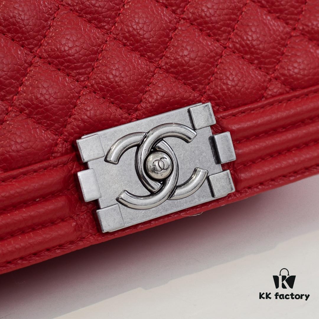 Genuine Leather with Original Hardware Chanel-Style Handbag, Exquisite Craftsmanship, Premium Quality
