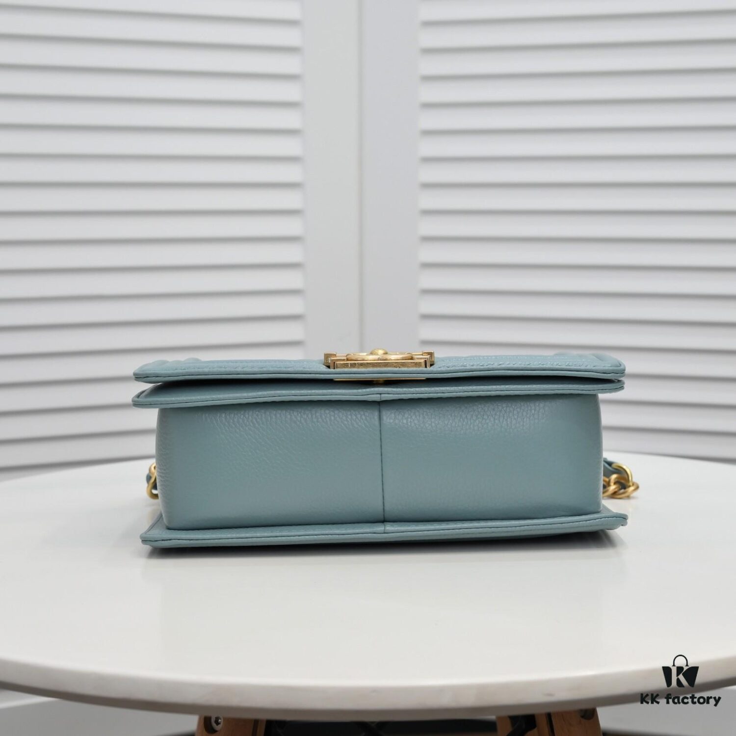 Genuine Leather with Original Hardware Chanel-Style Handbag