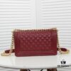 Full Genuine Leather with Original Hardware Chanel Cherie Crown