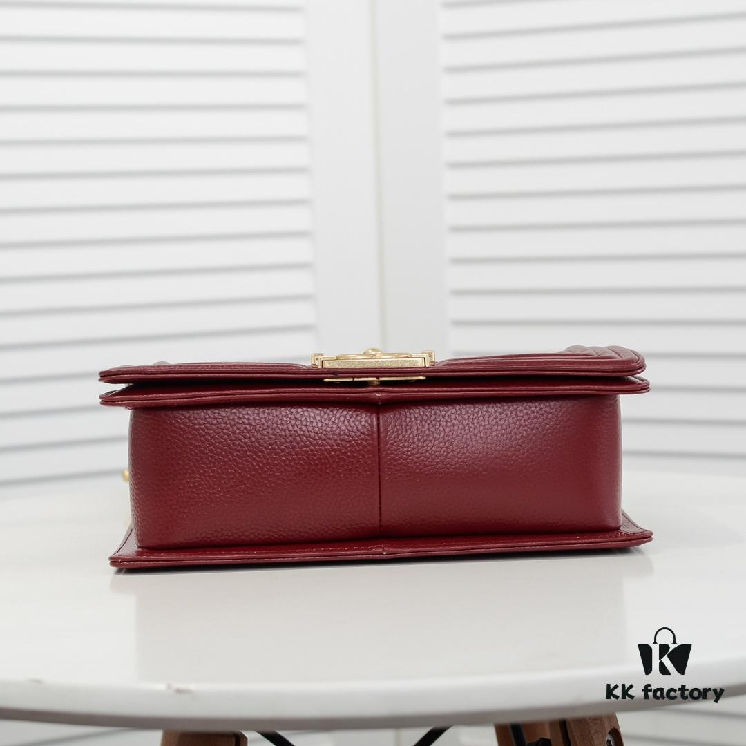 Full Genuine Leather with Original Hardware Chanel Cherie Crown