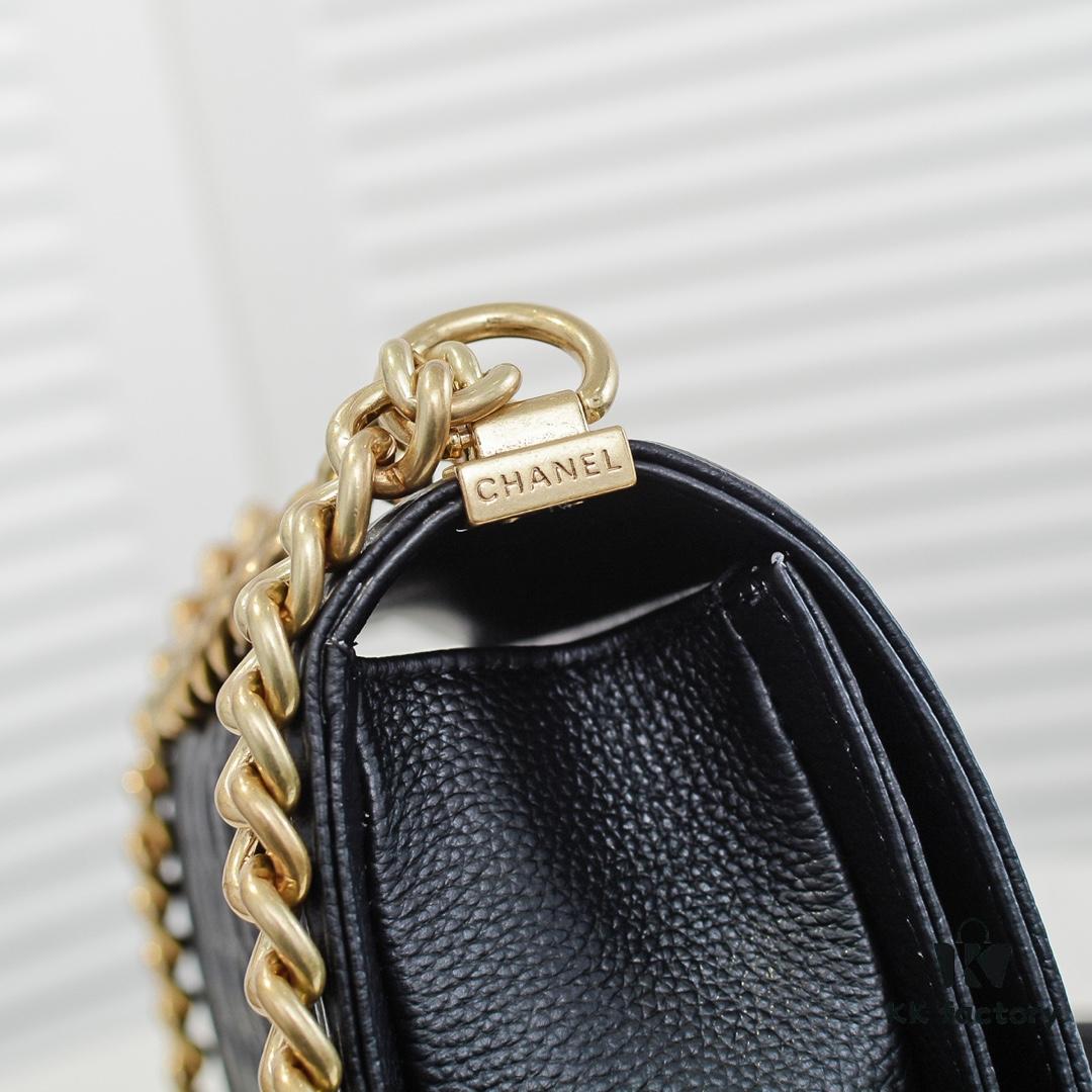 Genuine Leather Inside and Out with Original Hardware - Chanel Authentic Style