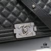 Genuine Leather with Original CHANEL Hardware - Imported Quilted Calfskin, Thick Electroplated Metal Accessories, High-Quality Craftsmanship, 25*15*8cm