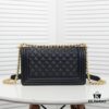 Genuine Leather Inside and Out with Original Hardware - Chanel Authentic Style