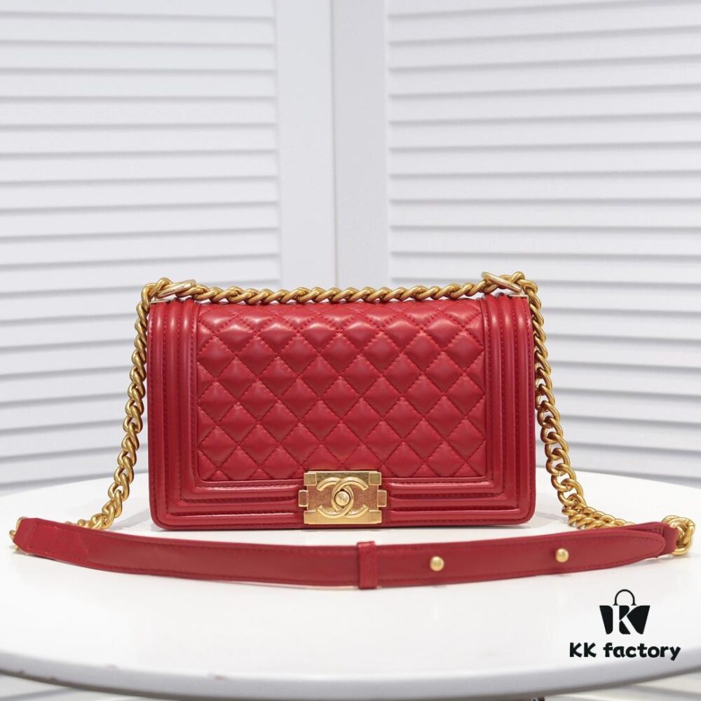 Chanel Genuine Lambskin Bag with Original Hardware - Full Sheepskin with Thickened Electroplated Gold Fittings, Premium Craftsmanship, Real Stock and Photos