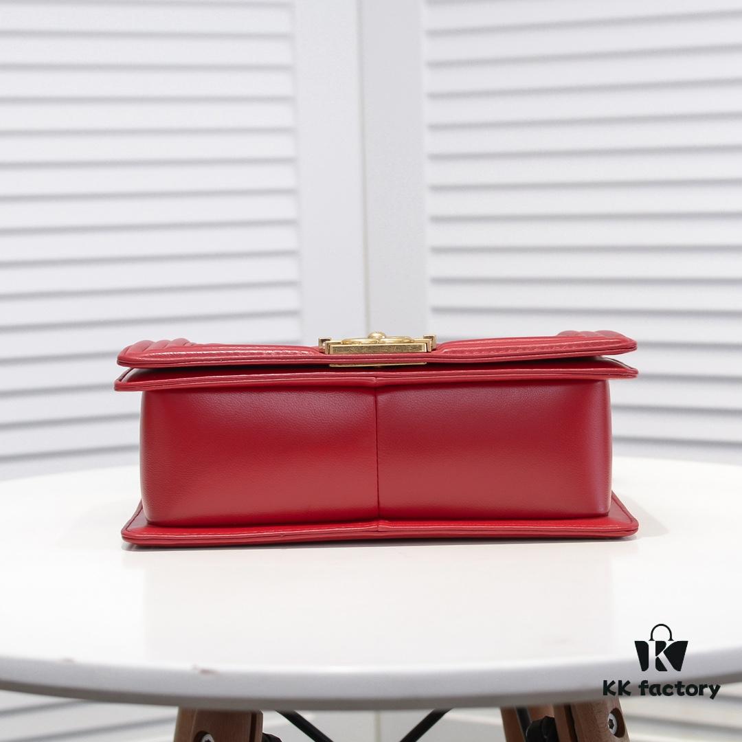 Chanel Genuine Lambskin Bag with Original Hardware - Full Sheepskin with Thickened Electroplated Gold Fittings, Premium Craftsmanship, Real Stock and Photos