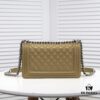 Chanel Genuine Lambskin Handbag with Original Hardware - Full Sheepskin with Thickened Electroplated Metal Fittings