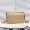 Chanel Crown Lambskin Bag with Full Sheepskin and Original Hardware - Thickened Electroplated Metal, Premium Craftsmanship, Real Stock, Real Photos