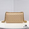 Chanel Crown Lamb Leather Bag with Full Sheepskin and Original Hardware - Thickened Electroplated Metal Fittings, High-Quality Craftsmanship, Soft Scratch-Resistant Base, Durable and Stylish