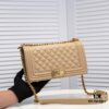 Chanel Crown Lamb Leather Bag with Full Sheepskin and Original Hardware - Thickened Electroplated Metal Fittings, High-Quality Craftsmanship, Soft Scratch-Resistant Base, Durable and Stylish