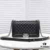 Chanel Genuine Lambskin Bag with Original Hardware - Full Sheepskin with Thickened Electroplated Metal Fittings