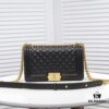 Chanel Crown Lambskin Bag with Original Hardware - Full Sheepskin with Thickened Electroplated Metal Fittings