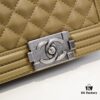 Chanel Crown Lambskin Bag with Original Hardware - Full Sheepskin, Thickened Electroplated Metal, High-Quality Craftsmanship, Real Stock and Photos