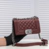 Chanel Genuine Lambskin Bag with Original Hardware - Full Sheepskin, Thickened Electroplated Metal Fittings, Premium Craftsmanship, Resilient Base, No Marks When Pinched, In Stock and Real Photos