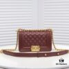 Chanel Crown Lambskin Bag with Original Hardware - Full Sheepskin, Thickened Electroplated Metal, High-Quality Craftsmanship, Premium Look and Durability